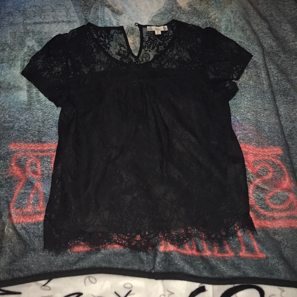 Laced blouse